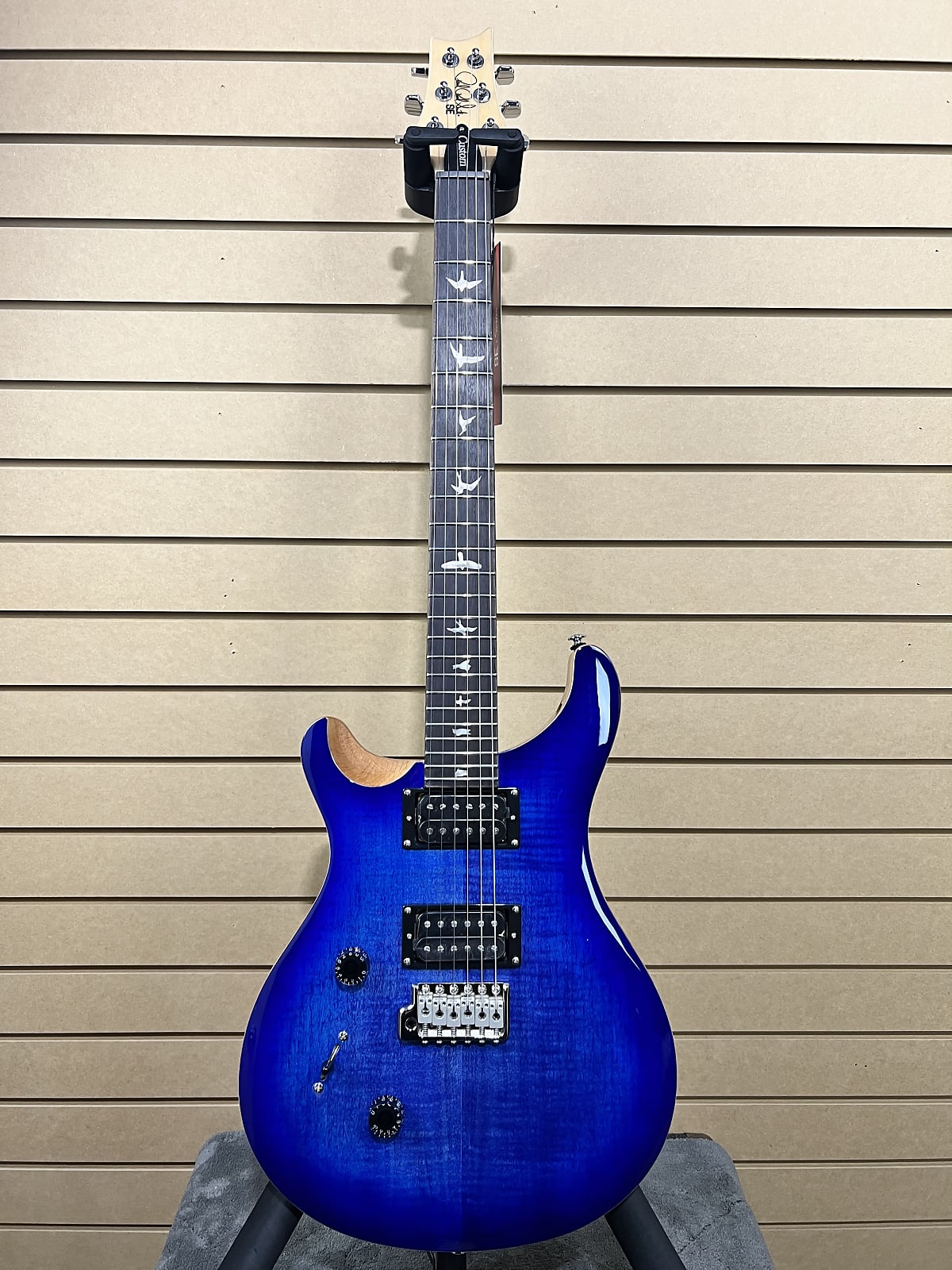 SE Custom 24 Left-handed Electric Guitar - Faded Blue #510