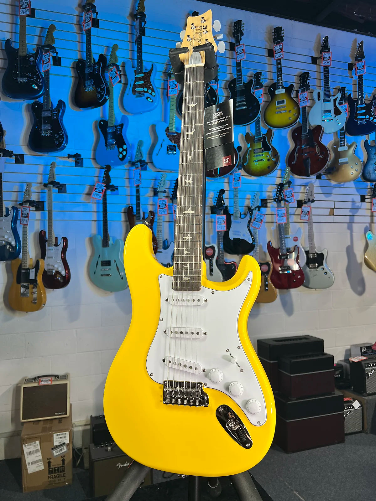 PRS SE Silver Sky Electric Guitar - Dandy Lion with Rosewood Fingerboard! Get Plek'd Free! 542