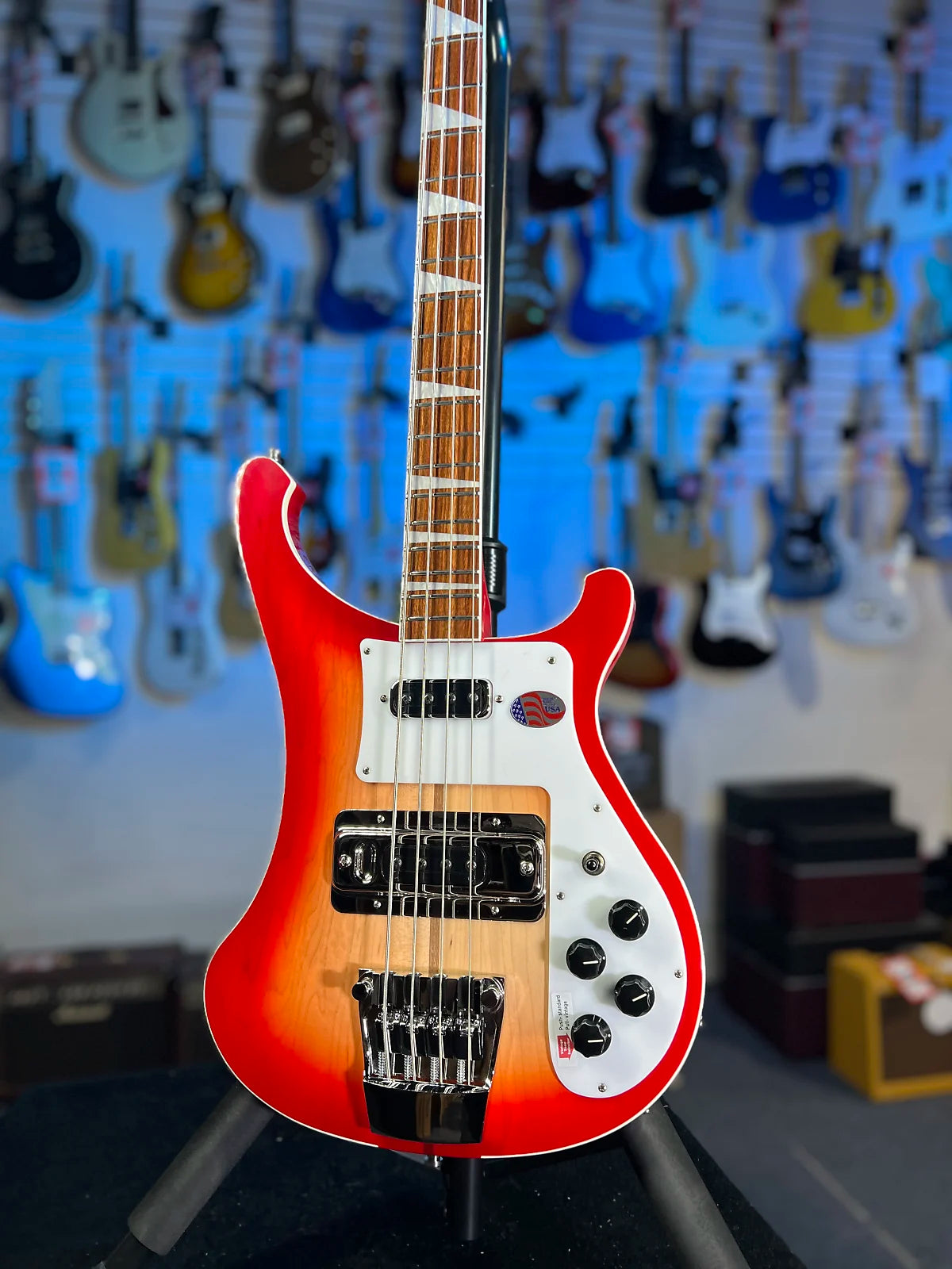 NEW 2025 Rickenbacker 4003FG Fireglo 4-String Bass 4003 | OHSCase 682