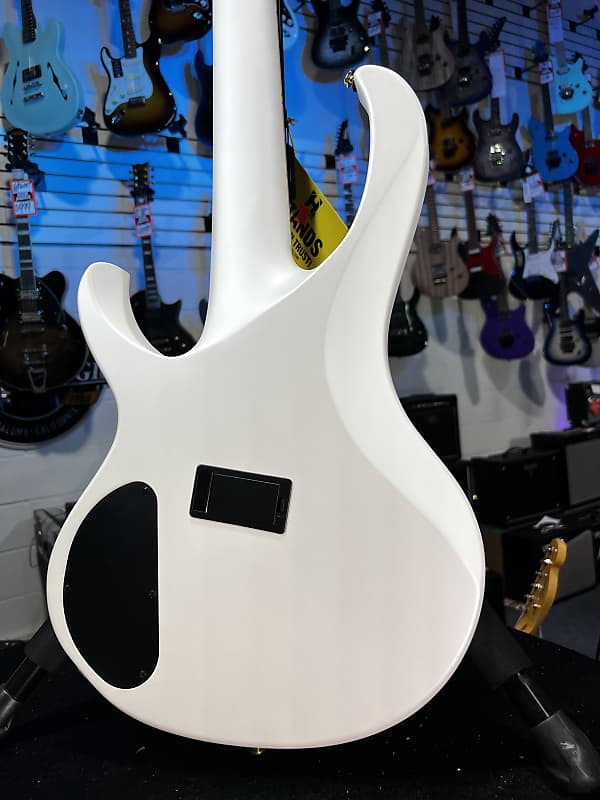 Ibanez BTB Bass Workshop Multi-scale 5-string Electric Bass - Pearl White Matte GET PLEK'D! 662