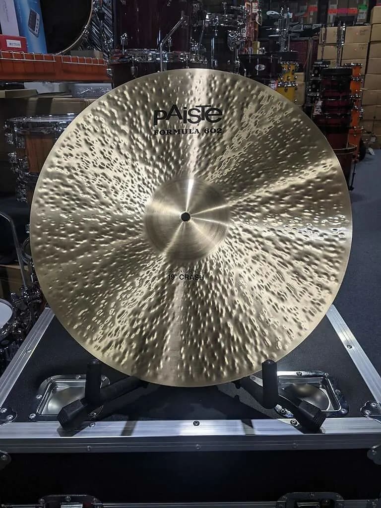 Paiste 19" Formula 602 Modern Essentials Crash Cymbal (New - Open Box) / Free Shipping / Auth Dealer
