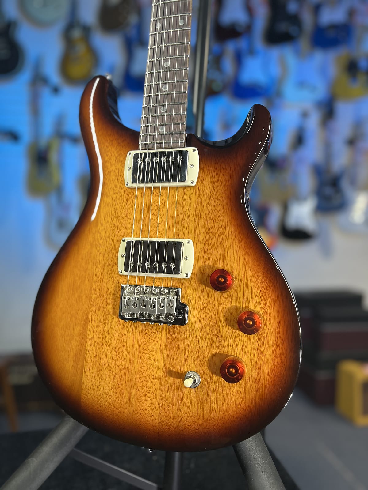 PRS SE DGT Standard Electric Guitar - McCarty Tobacco Sunburst Get Plek'd FREE! 421