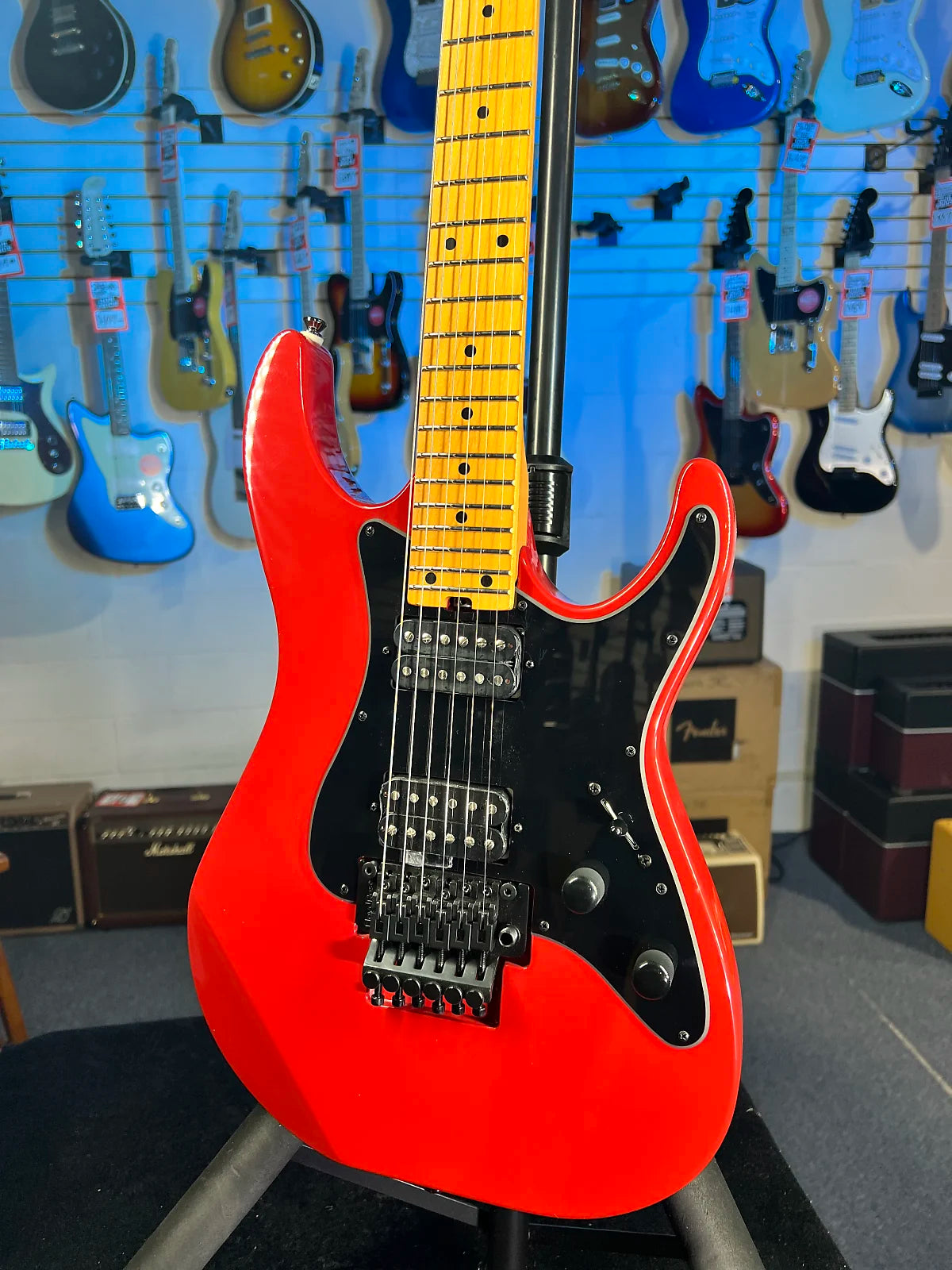 Kramer Volante HHFR 2025 - Defender Red, with Gig Bag, Get Plek'd Free! 447
