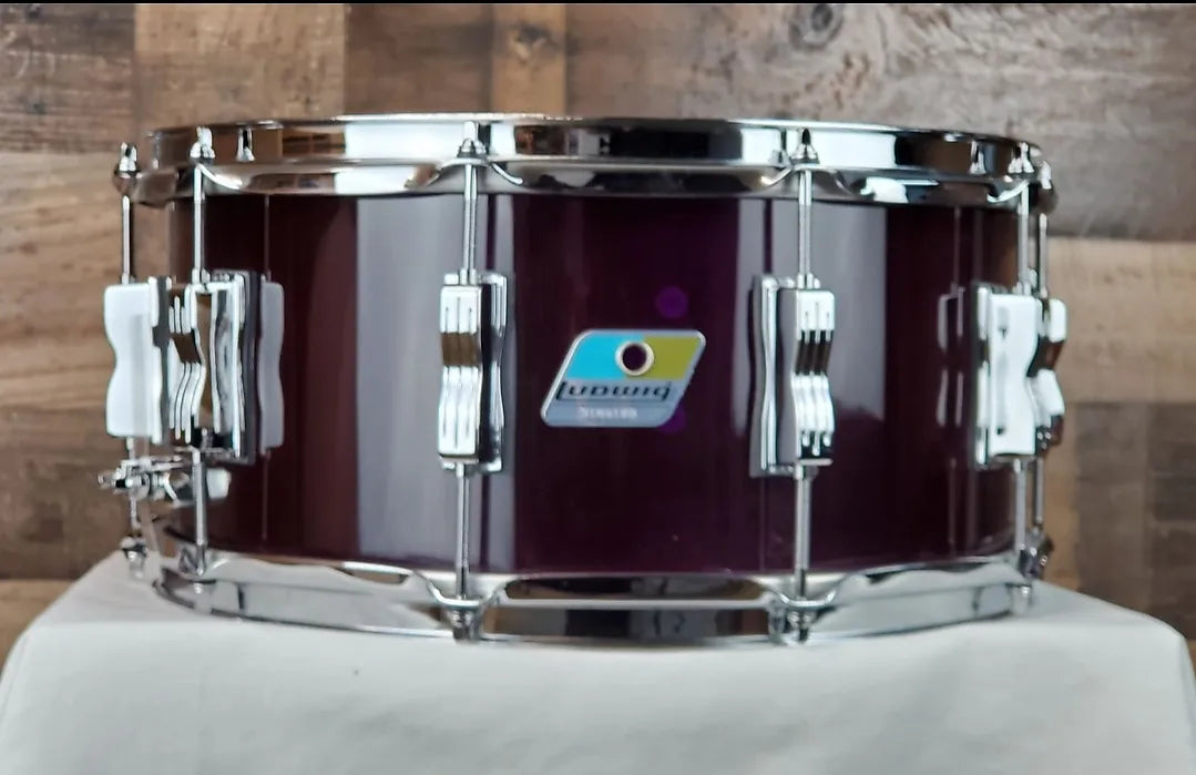 Ludwig Vistalite Snare Drum - 6.5-inch x 14-inch - Violet,  14x6.5 Auth Dealer