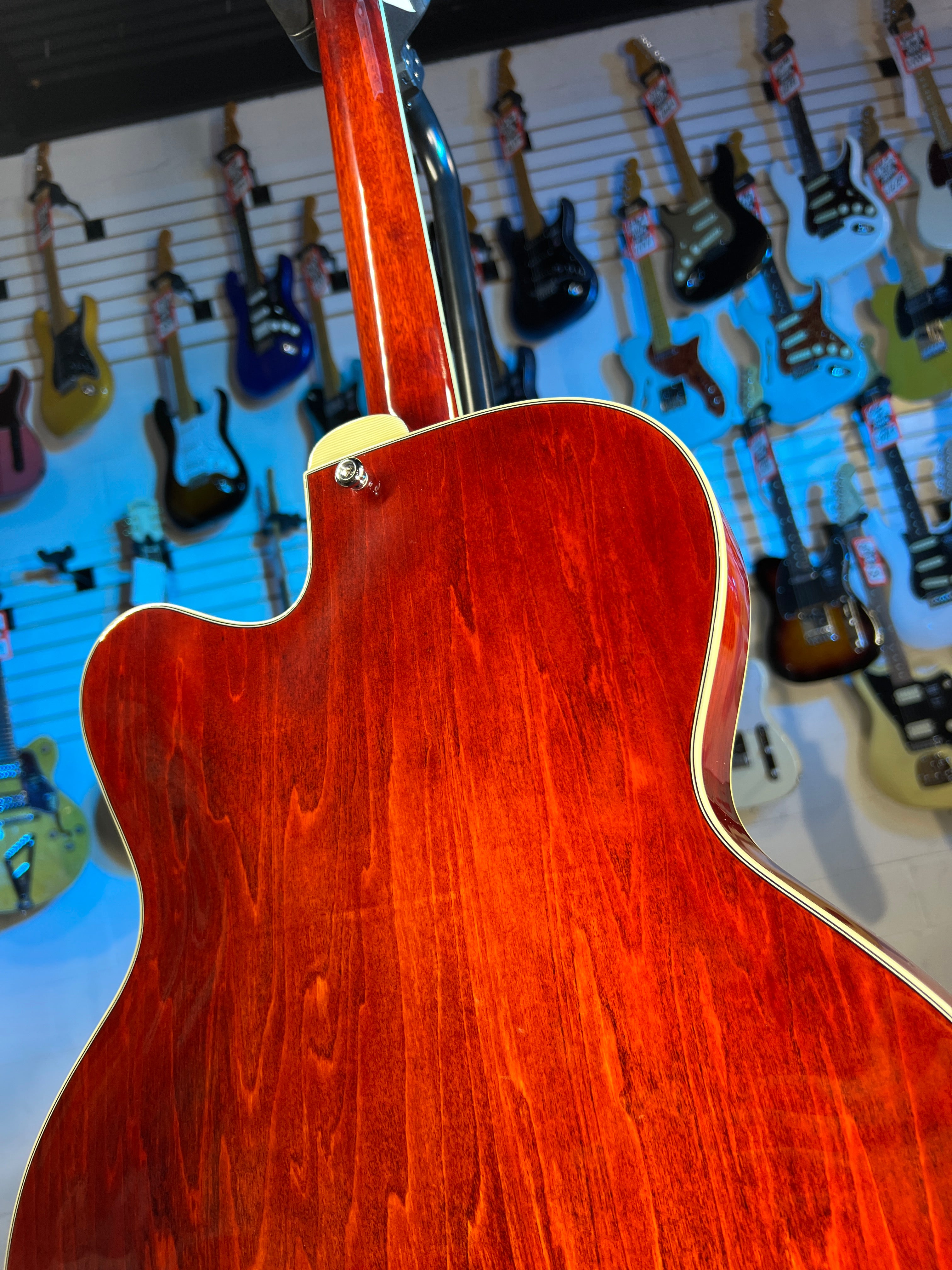 Eastman Guitars AR403CED Hollowbody Electric Guitar - Natural Auth Deal Free Ship! 448 GET PLEK’D!
