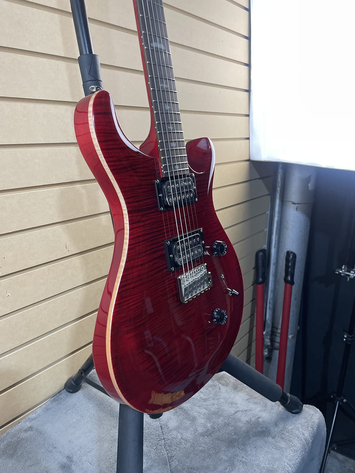 SE Custom 24 Electric Guitar - Ruby #386