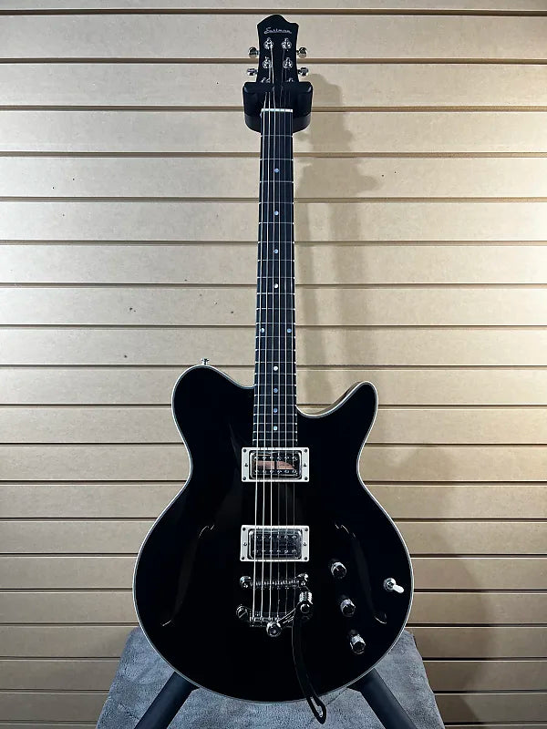 Romeo NYC Semi-hollowbody Electric Guitar - Black #307