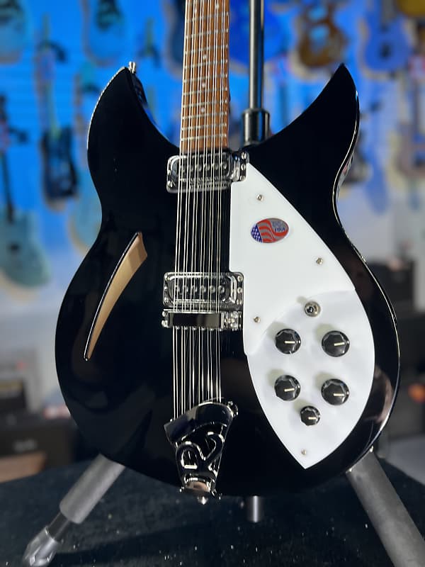 NEW 2024 Rickenbacker 330/12 Jetglo Semi-Hollow Electric | OHSC + Free Ship Authorized Dealer 735