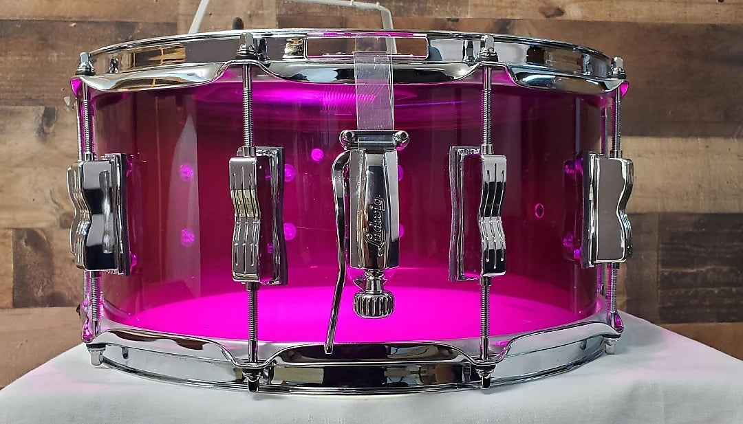 Ludwig Vistalite Snare Drum - 6.5-inch x 14-inch - Violet,  14x6.5 Auth Dealer