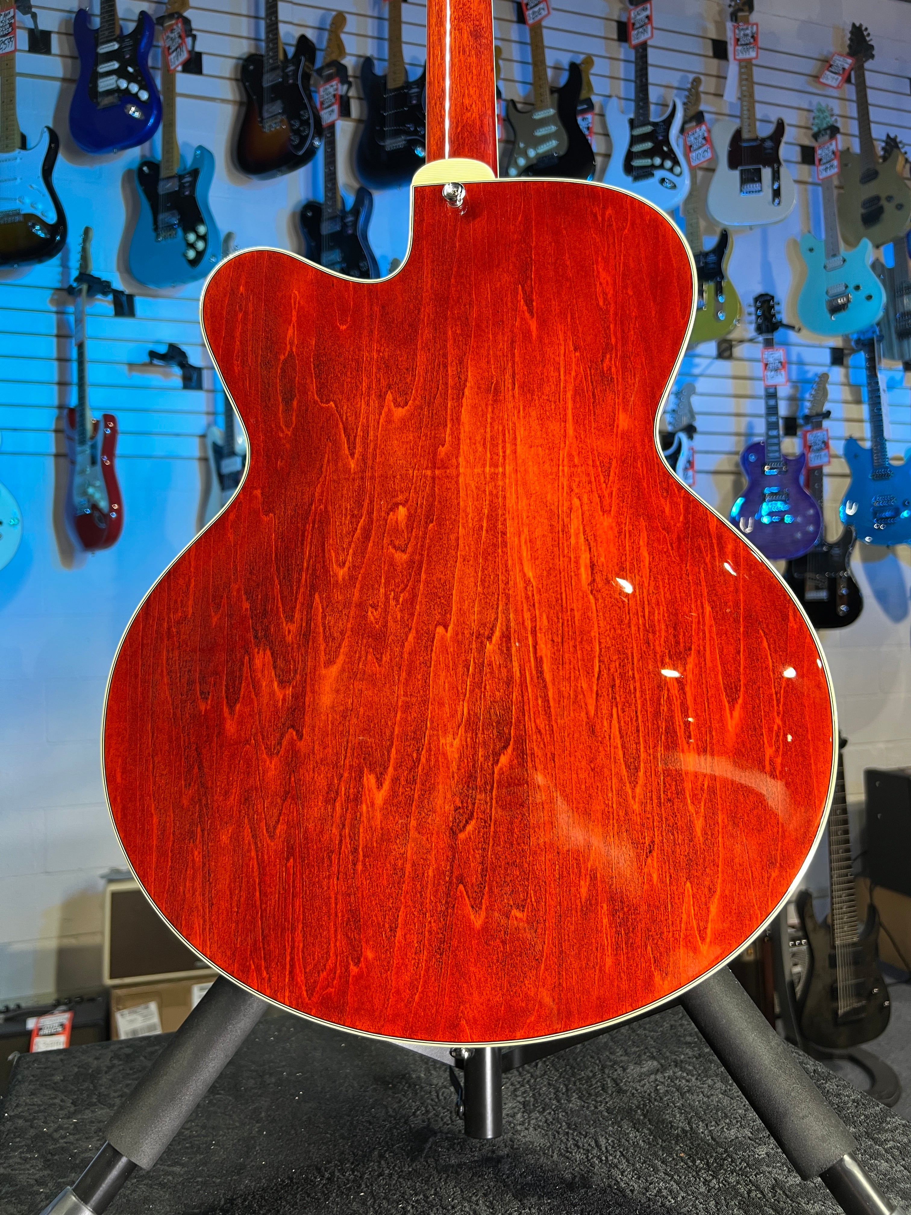 Eastman Guitars AR403CED Hollowbody Electric Guitar - Natural Auth Deal Free Ship! 448 GET PLEK’D!