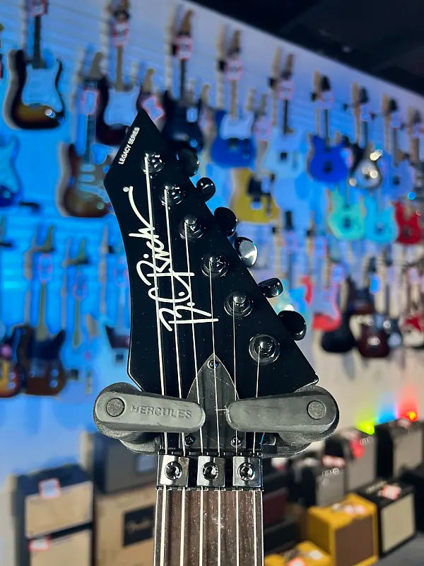 B.C. Rich Warlock Legacy - Black, Get Plek'd Free! 090