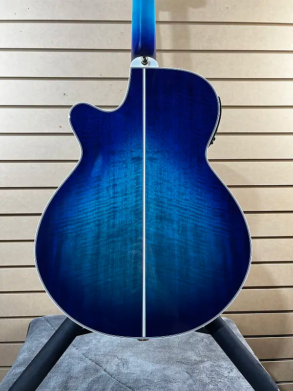 TSP178AC Thinline Acoustic-Electric Guitar - See-thru Blue Burst #636