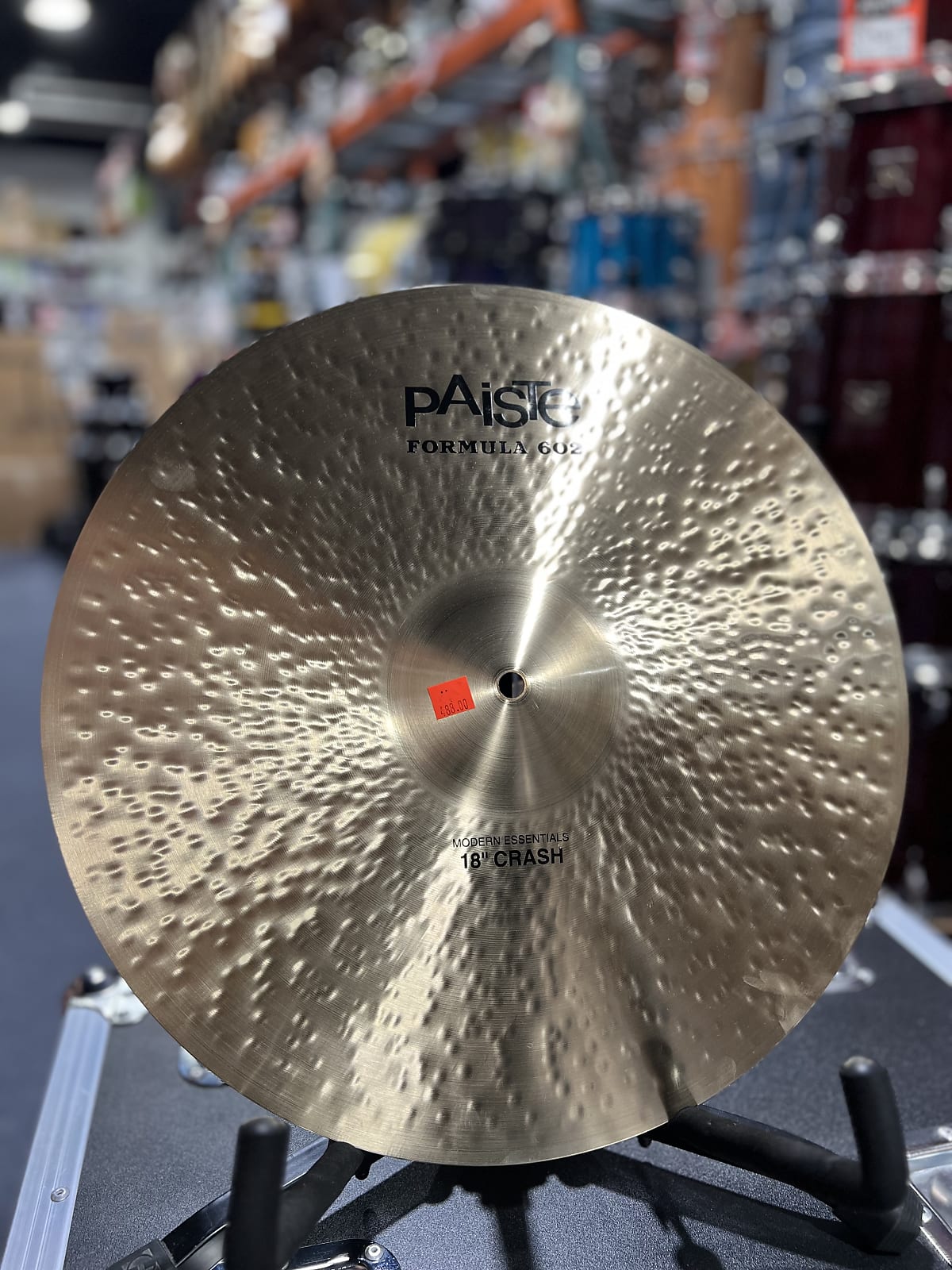 Paiste 18" Formula 602 Modern Essentials Crash Cymbal (New - Open Box) / Free Shipping / Auth Dealer