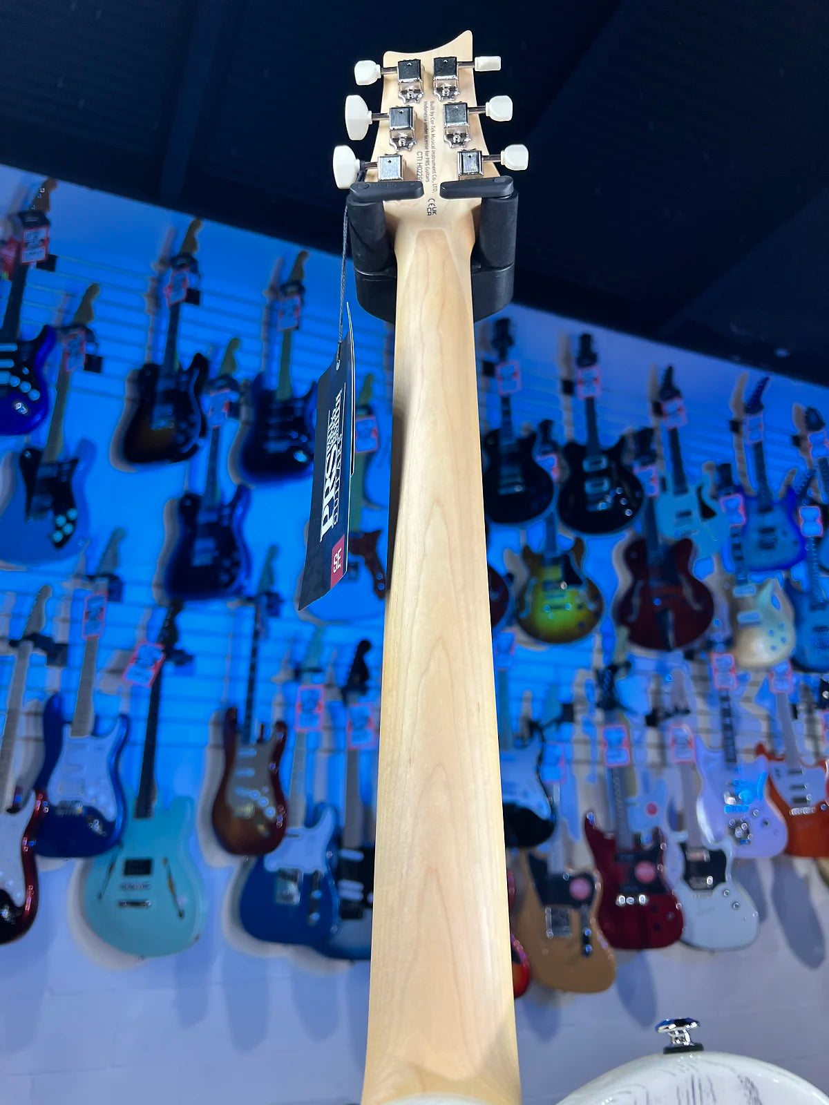 PRS SE NF53 2025 - White Doghair with PRS S2 Gig Bag, Signature Dealer, GET PLEK'D! 957