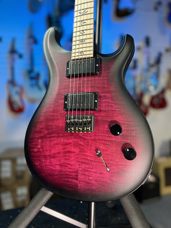 PRS Dustie Waring DW CE 24 Hardtail -Custom Color- Waring Burst Wrap, Signature Dealer Free Ship! 575