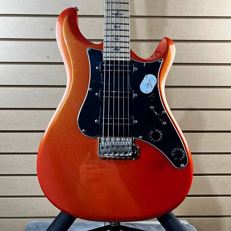 SE NF 3 Electric Guitar - Metallic Orange with Maple Fingerboard #088