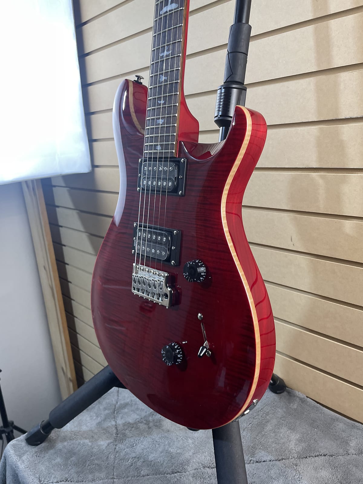 SE Custom 24 Electric Guitar - Ruby #386