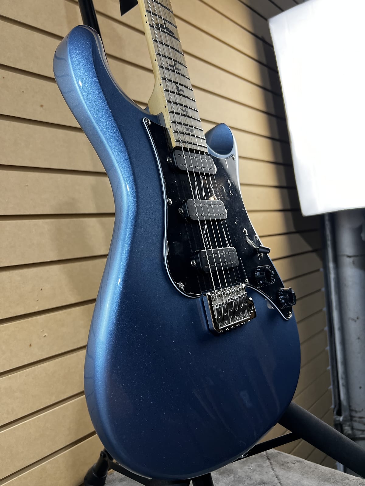 SE NF 3 Electric Guitar - Ice Blue Metallic with Maple Fingerboard #293