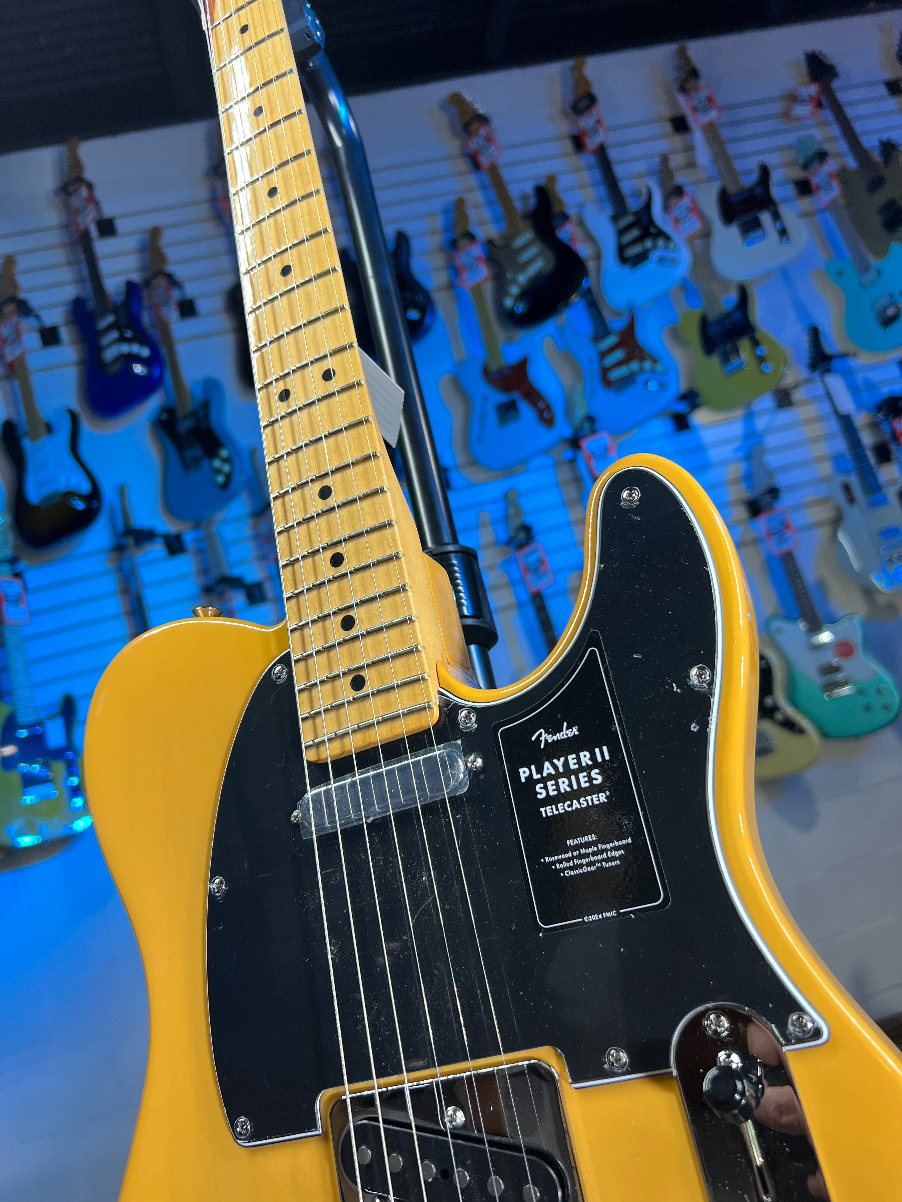 Fender Player II Telecaster Electric Guitar - Butterscotch Blonde with Maple Fingerboard Auth Deal Free Ship! 362 GET PLEK’D!