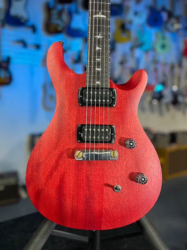 PRS SE CE 24 Standard Stoptail Electric Guitar - Vintage Cherry Get Plek'd FREE! 252