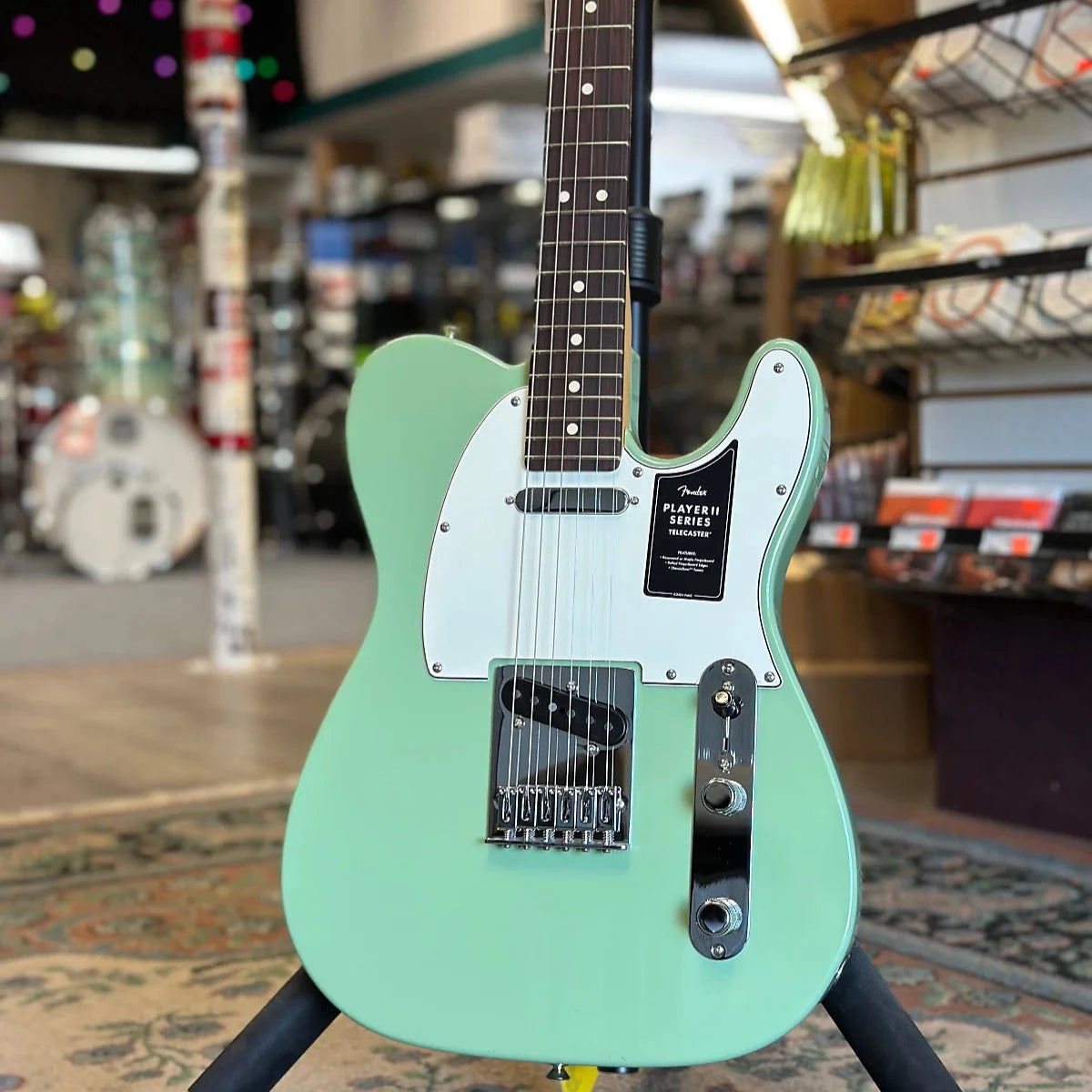 Player II Telecaster Electric Guitar, Birch Green W/ Rosewood Fretboard #211