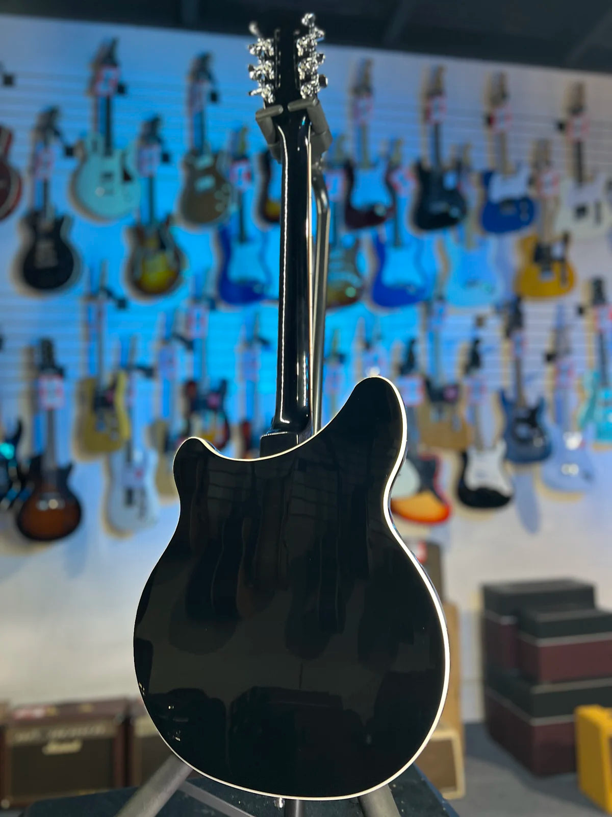 New 2025 Rickenbacker 360/12 12-String 360 Electric, Jetglo / OHSCase 734