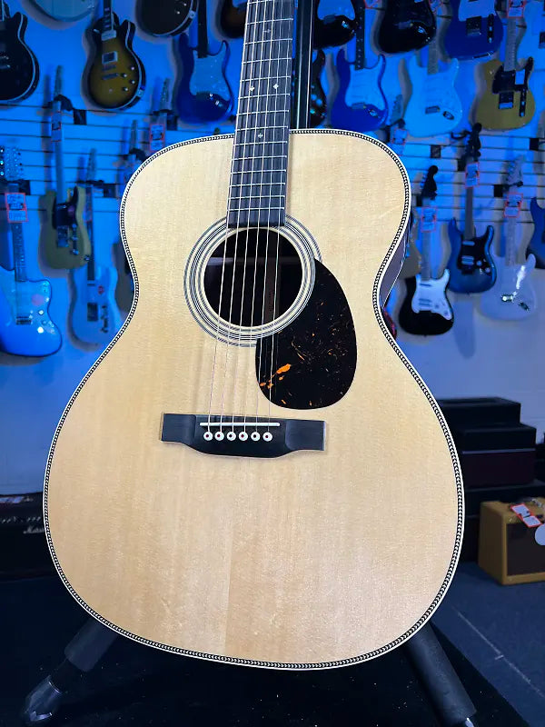 Martin OM-28 Standard Series Acoustic Guitar - Natural with Aging Toner (2025), with Case, Get Plek'd Free 504