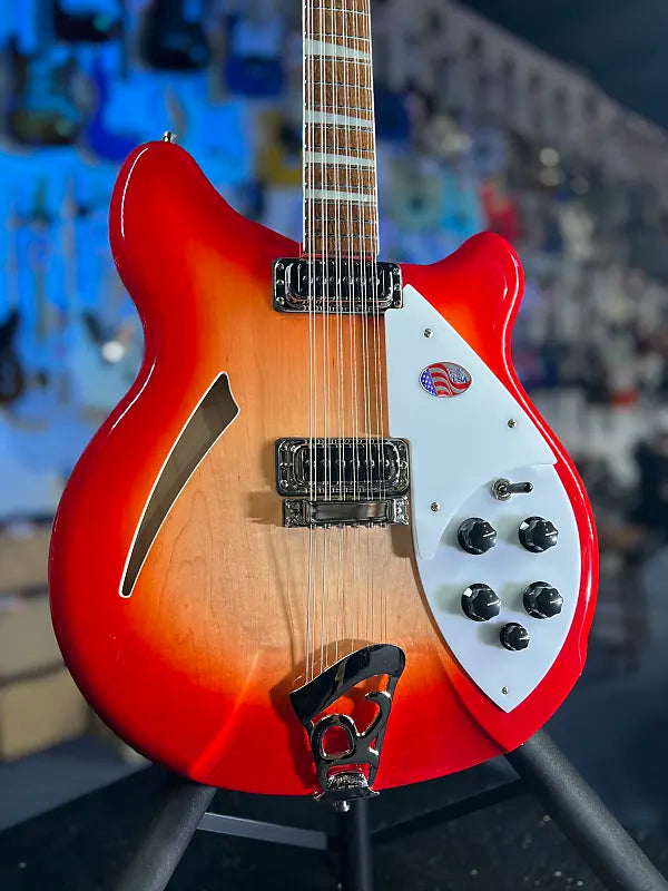 New 2025 Rickenbacker 360/12 12-String 360 Electric, Fireglo / OHSCase 713