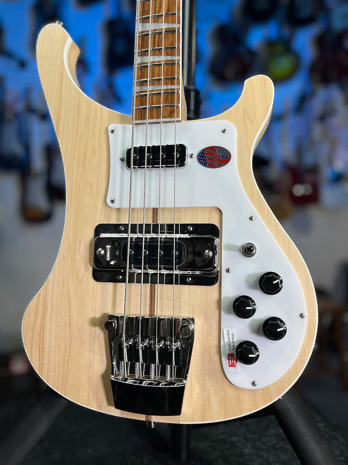 NEW 2025 Rickenbacker 4003MG Mapleglo 4-String Bass 4003 | OHSCase 760