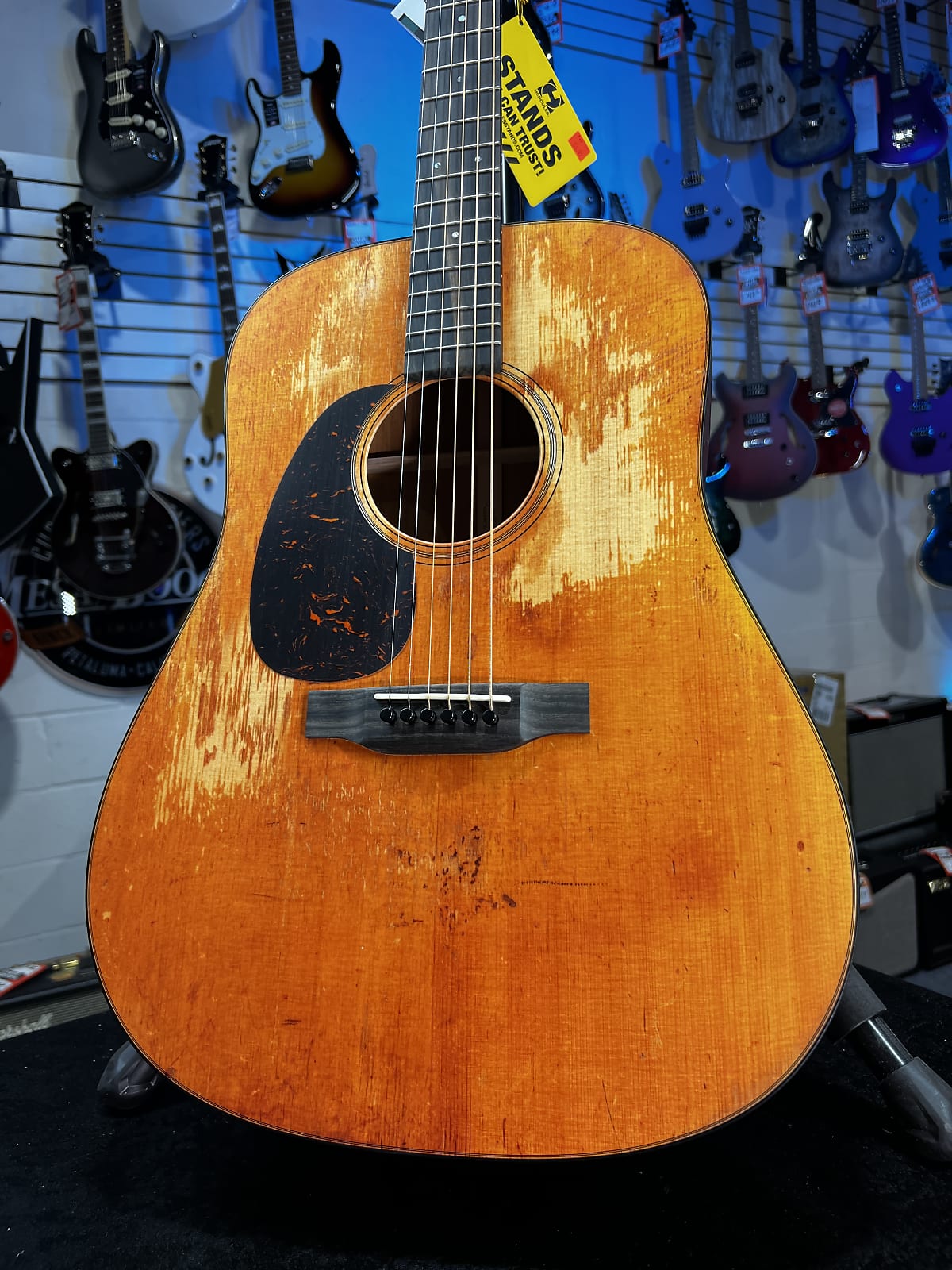Martin D-18 Street Legend Acoustic Guitar Custom Ink Left Handed! 160 GET PLEK’D!