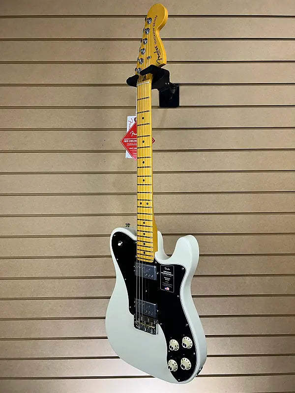 American Professional II Telecaster Deluxe - Olympic White with Maple Fretboard #806