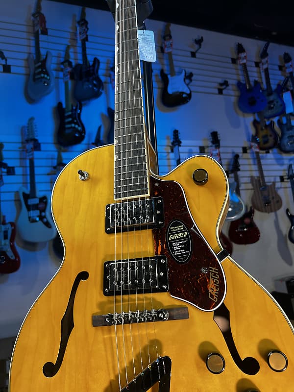 Gretsch G2420 Streamliner Hollowbody Electric Guitar Chromatic II Tailpiece Village Amber GET PLEK'D! 480