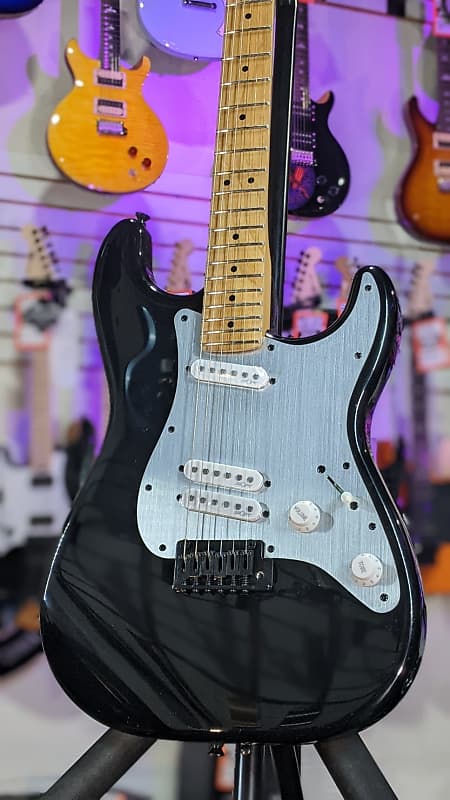 Squier Contemporary Stratocaster Special - Black with Silver Anodized Pickguard Authorized Deal! 623 GET PLEK’D!