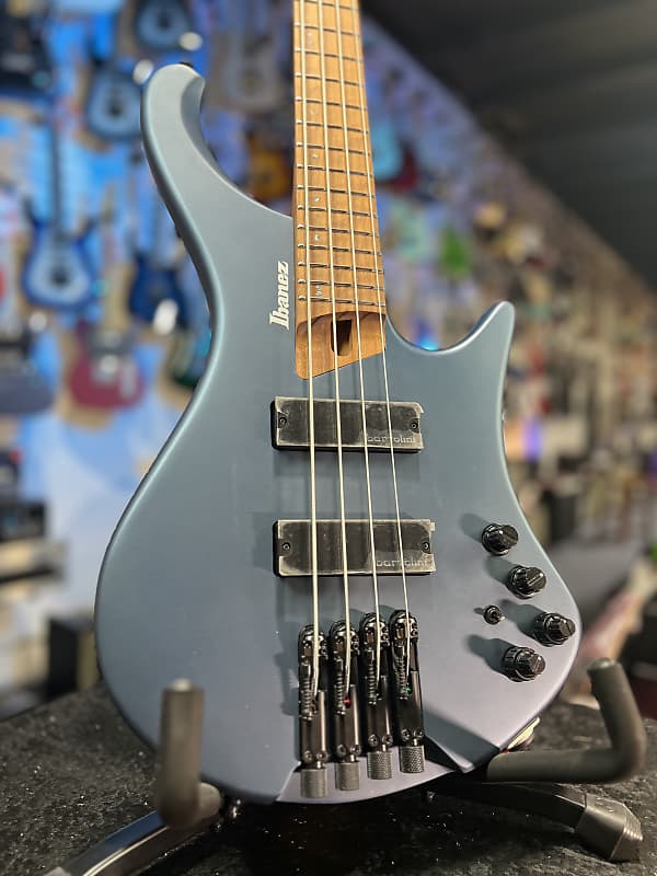 Ibanez EHB Ergonomic Headless Bass Guitar - Arctic Ocean Matte Auth Deal! 045 GET PLEK’D!