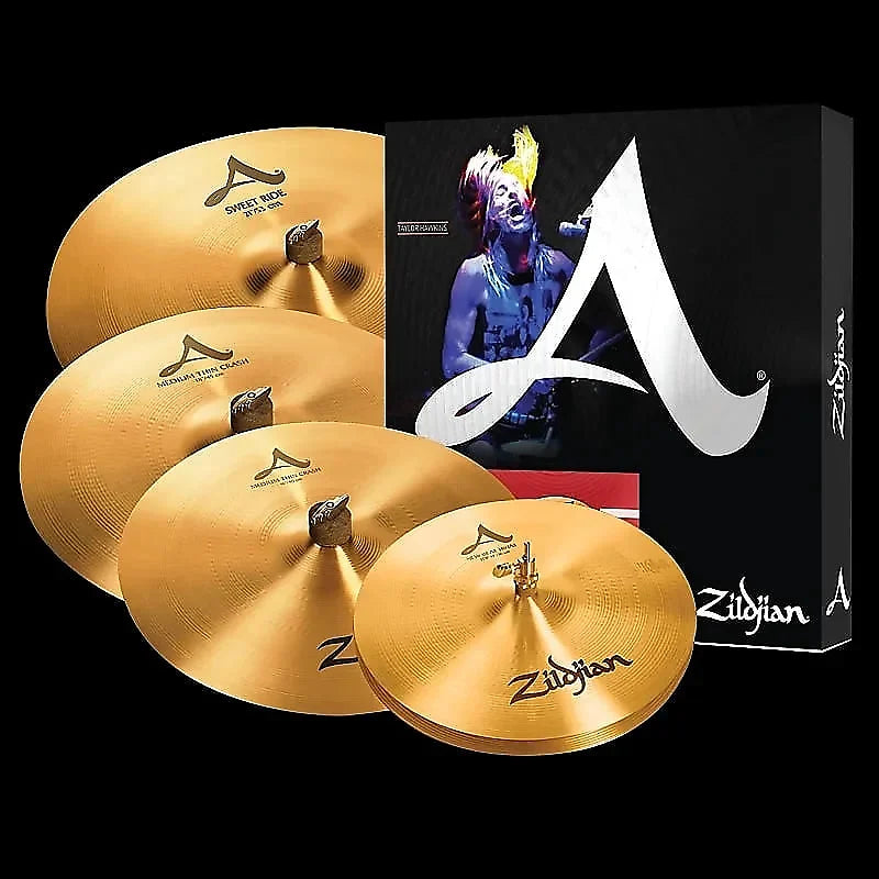 Zildjian A391 A Series Sweet Ride Box Set 14/16/18/21" Cymbal Pack NIB / Free Shipping / Auth Dealer
