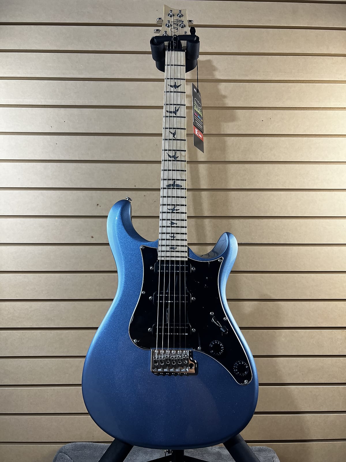 SE NF 3 Electric Guitar - Ice Blue Metallic with Maple Fingerboard #293