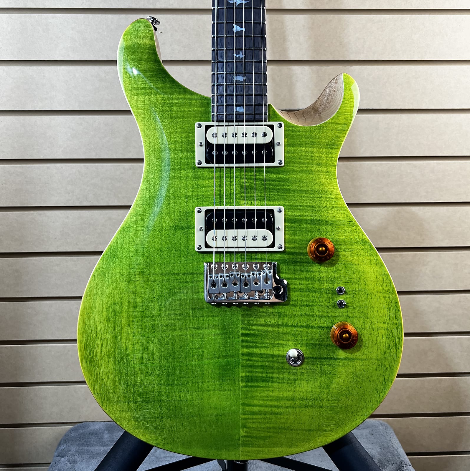 SE Custom 24-08 Electric Guitar - Eriza Verde #166