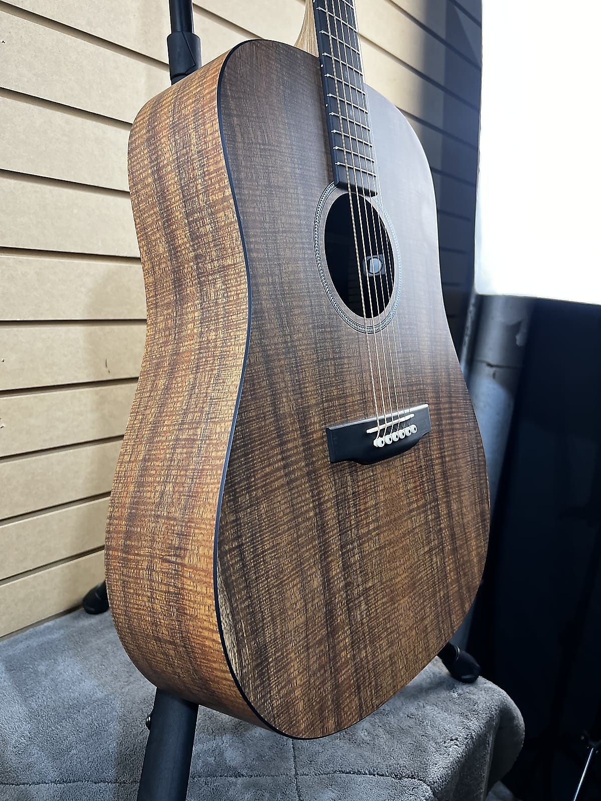 D-X1E Koa A-E Guitar - Figured Koa #769