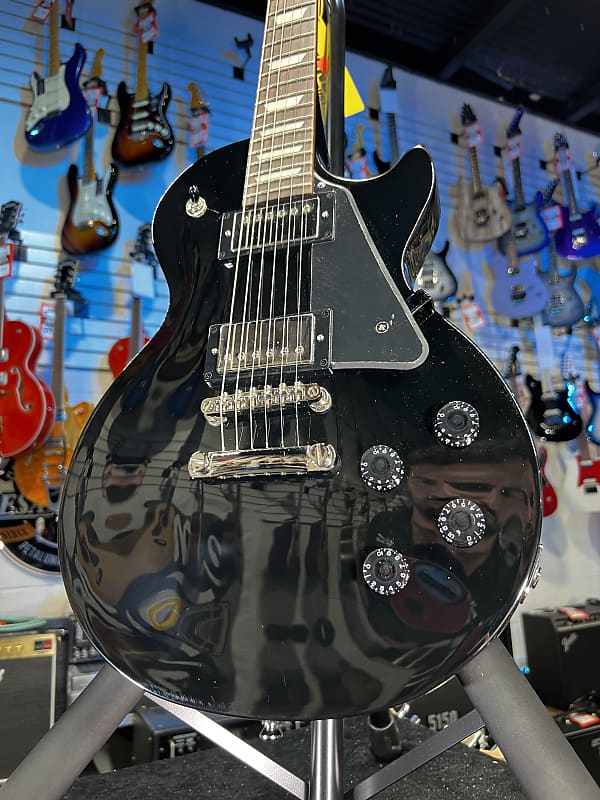 Epiphone Les Paul Studio Electric Guitar - Ebony Authorized Dealer Free Shipping! 931 GET PLEK’D!