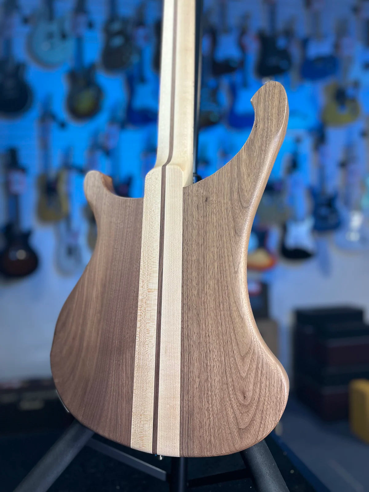 New 2025 Rickenbacker 4003S Walnut Bass w/ OHSCase 4003SW 763