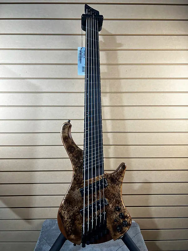 EHB Ergonomic Headless 6-string Multi-scale Bass Guitar - Antique Brown Stained Low Gloss #315