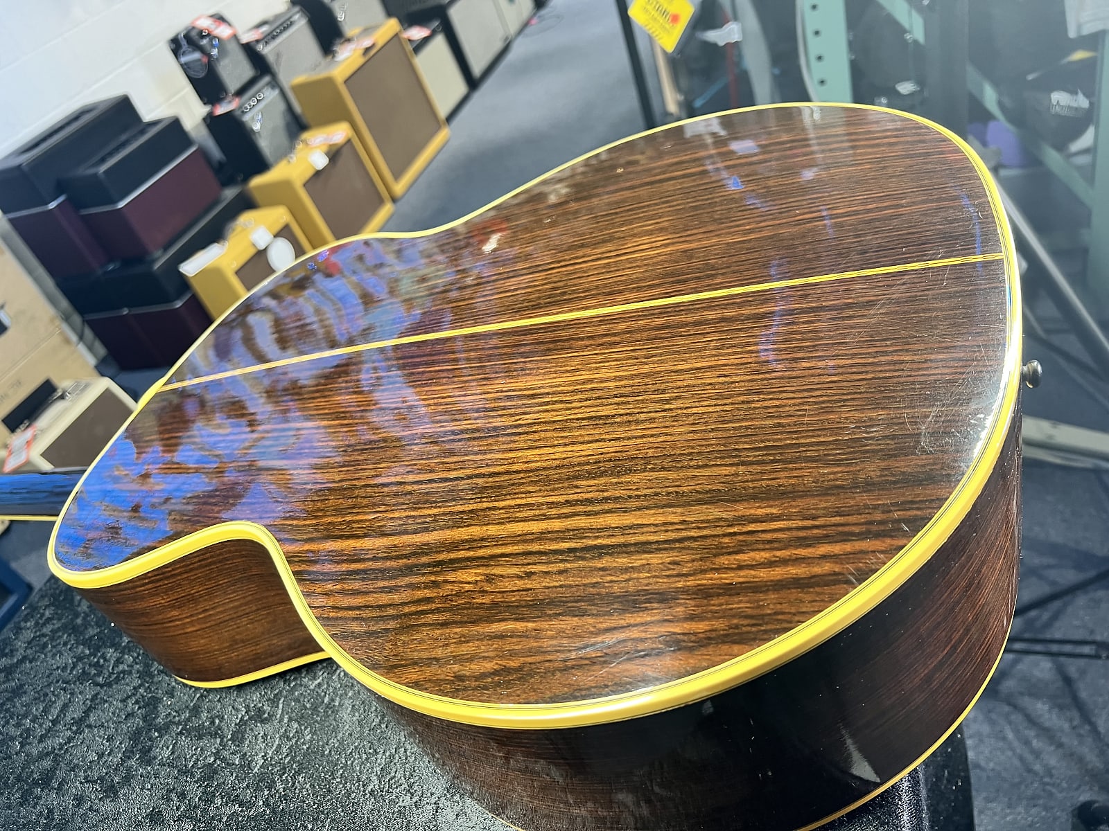 USED Guild F512NT 12-String, Rosewood - Natural with Case, Late 70s-1980