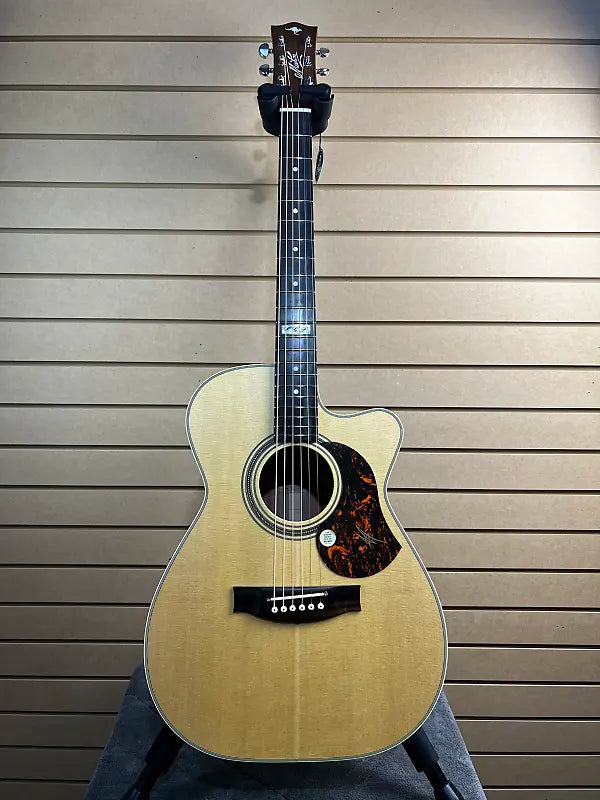 EBG808 Tommy Emmanuel Cutaway Signature Acoustic Guitar - Honey Stan Satin #787