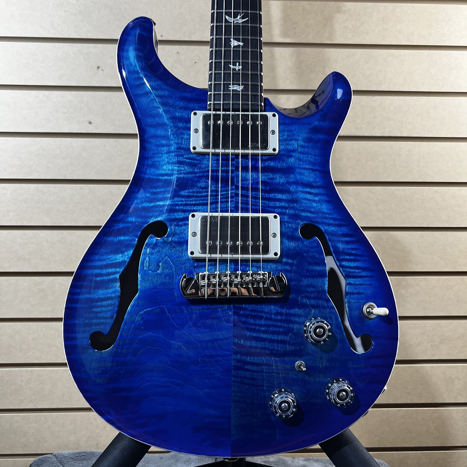 Hollowbody II Piezo Electric Guitar - *Custom Color* Faded Blue Burst #274