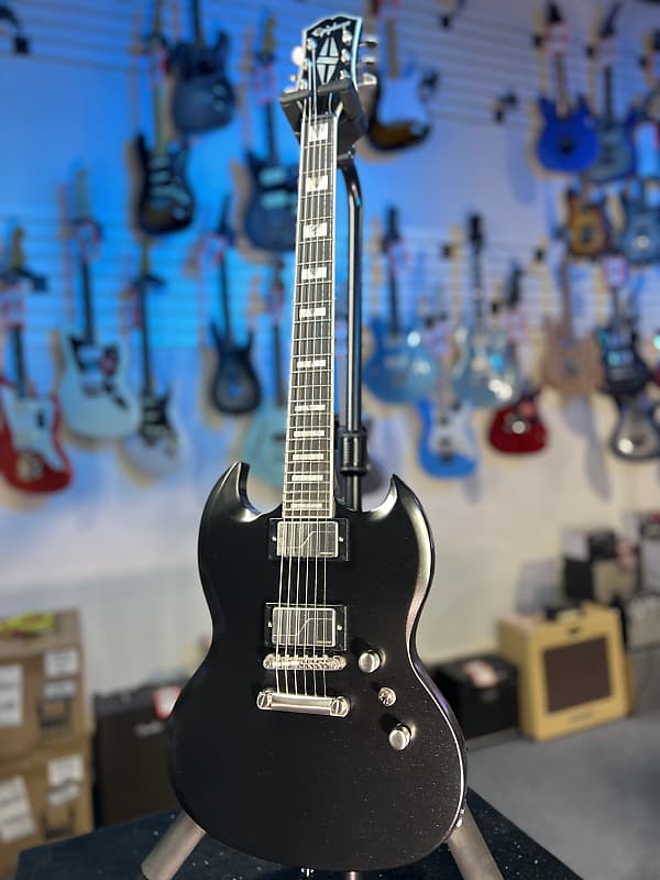 Epiphone SG Prophecy Electric Guitar - Aged Jet Black Metallic Auth Deal Free Ship! 403 GET PLEK’D!