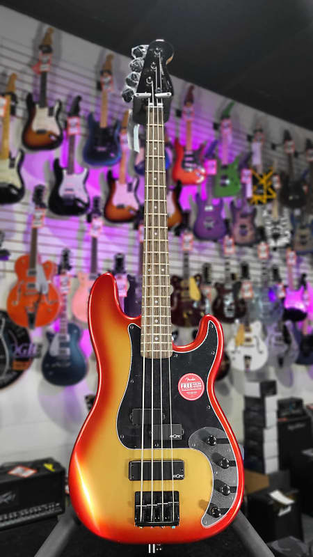 Squier Contemporary Active Precision Bass PH - Sunset Metallic *FREE PLEK WITH PURCHASE**! 090