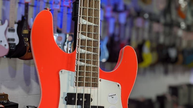 Jackson X Series Concert Bass CBXNT DX IV - Rocket Red Authorized Dealer *FREE PLEK WITH PURCHASE*! 340