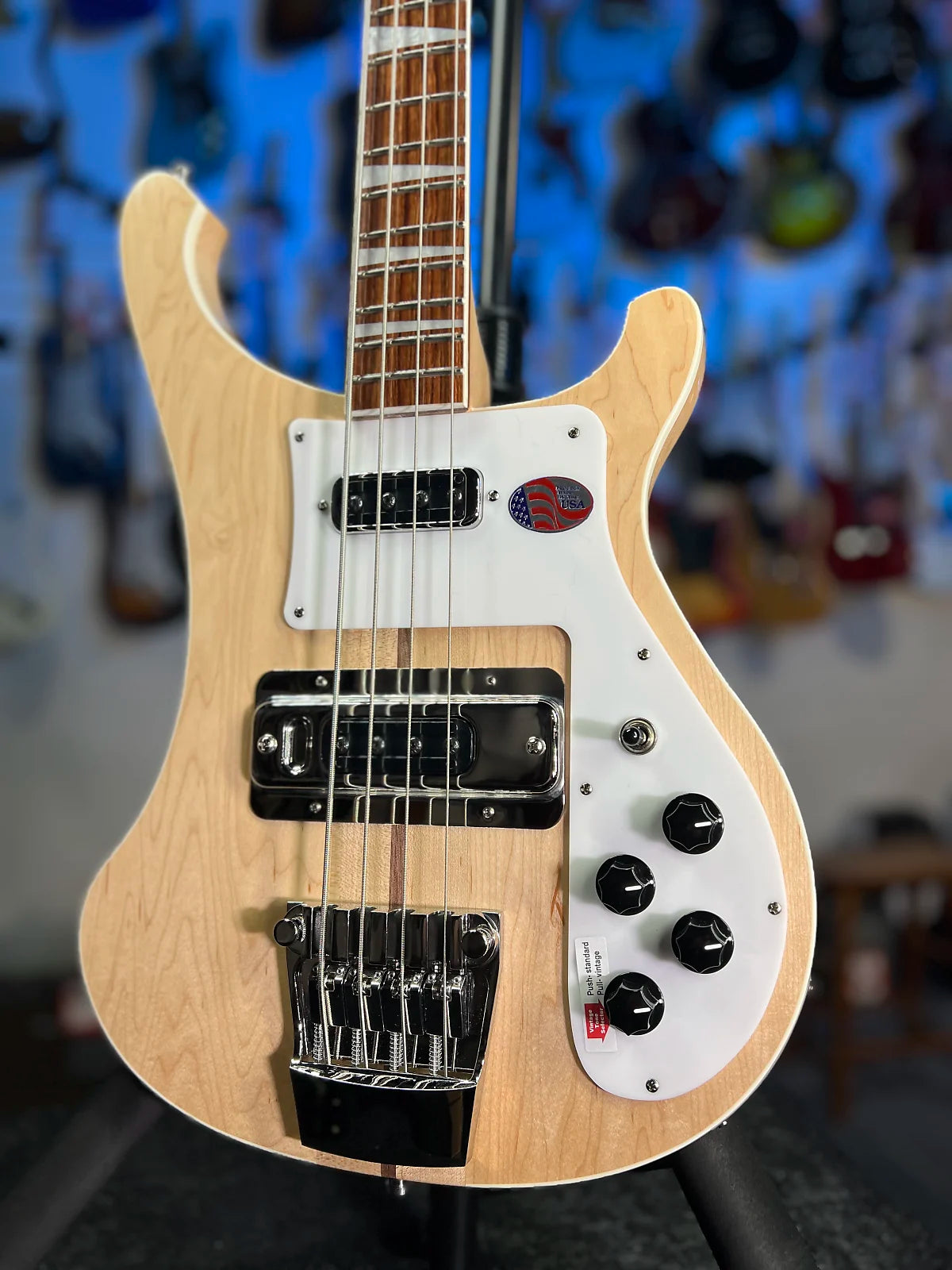 NEW 2025 Rickenbacker 4003MG Mapleglo 4-String Bass 4003 | OHSCase 757