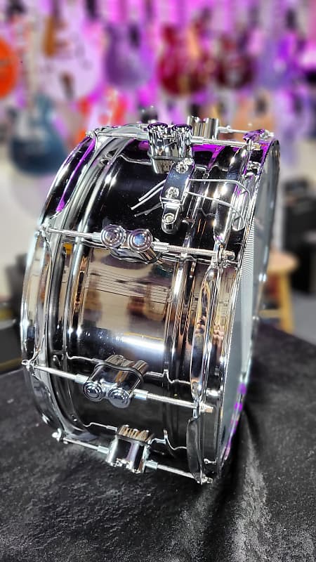 PDP Concept Series Black Nickel Over Steel Snare Drum 14x6.5 Inch Authorized Dealer Free Shipping!