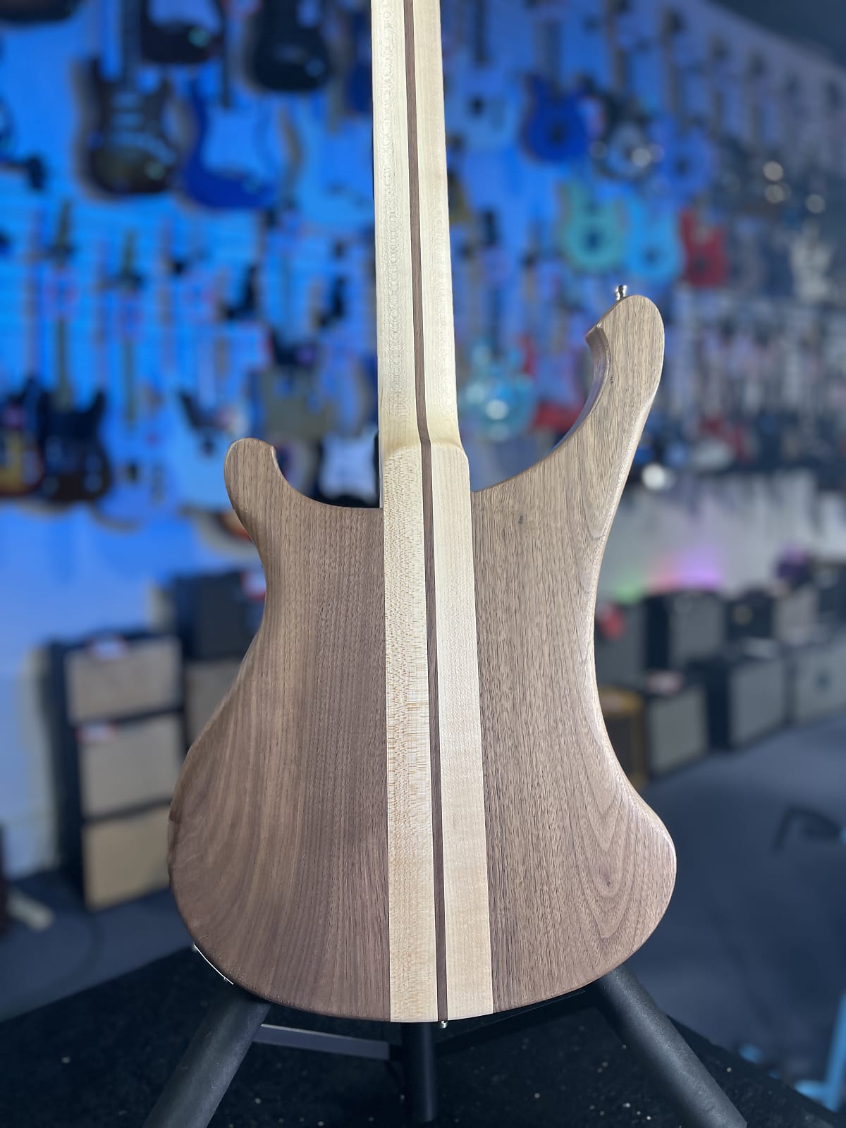 New 2025 Rickenbacker 4003S Walnut Bass w/ OHSCase 4003SW 763